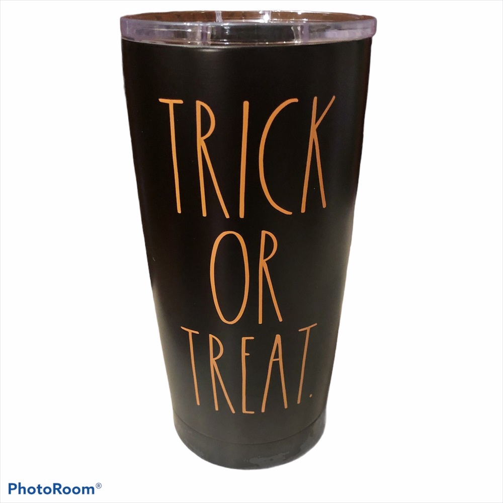 NWT Rae Dunn TRICK OR TREAT SS Insulated Tumbler